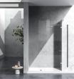 Fixed Frameless Shower Door 35 X 78 Polished Chrome Supply