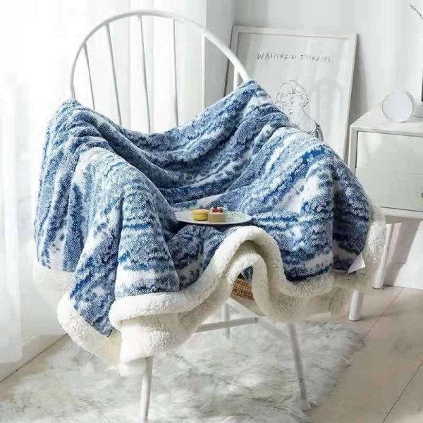 Double Sided Thermal Fleece Weighted Blanket Online now