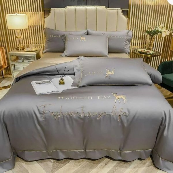 Hotel Quality Soft Polyester Duvet Cover Set on Sale