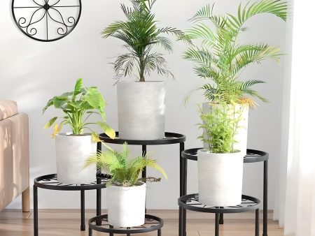 5-Piece Rust-Proof Metal Plant Holder Online Hot Sale