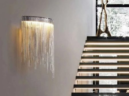 Modern Led Chain Wall Sconce Cheap