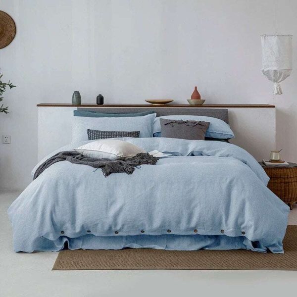 Pure Linen Skin-Friendly Bedding Set Cheap