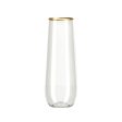 Elevate Collection Shatterproof Champagne and Whiskey Glasses Cheap