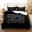 Basketball Printed Duvet Cover Set - 3 pcs of Quality Bed Linen Online Sale