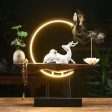 White Porcelain Deer USB Plug-In Light Ring Online