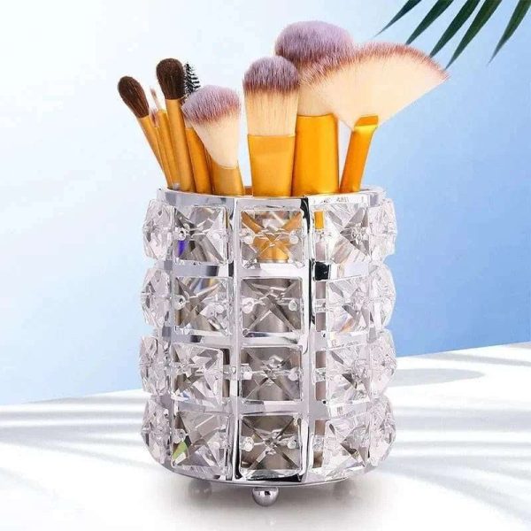 Crystal Facial Tissue Box Holder Crystal Cube Napkin Dispenser For Cheap