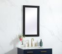 Aqua Vanity Mirror 18X32 Inch In Black For Cheap