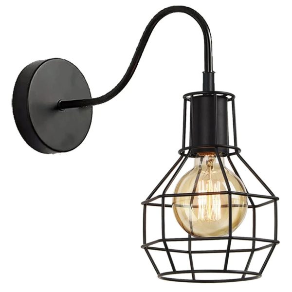 Nordic Vintage Industrial Wall Light Fixture For Discount