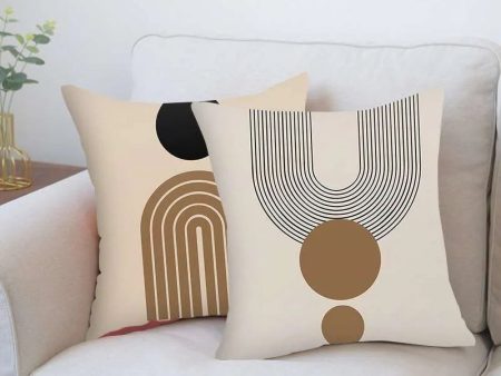 45*45cm Abstract Pattern Creative Cushion Cover Fashion