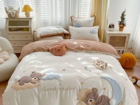 Cute Cartoon 4-Piece Bedding Set Discount