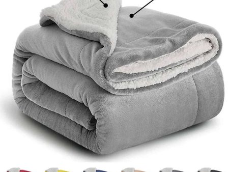 Winter Bliss Sherpa Fleece Blanket Supply