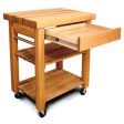 Work Center w  2 1 2  Thick Butcher block Top and Drawer 30  W 1470 For Discount