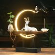 White Porcelain Deer USB Plug-In Light Ring Online