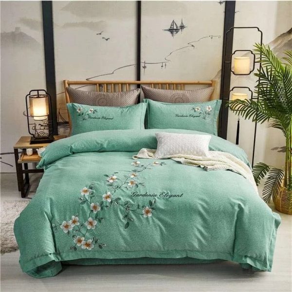 Cozy Winter Dreams 7-Piece Chinese-style Bedding Set Online now