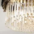 Julia M Black Light Round Crystal Ceiling Chandelier Cheap