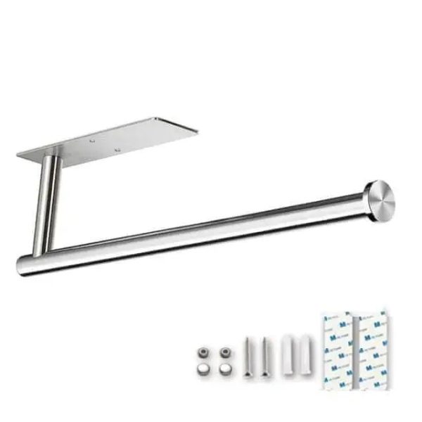 Adhesive Stainless Steel Paper Towel Holder Hot on Sale