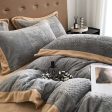 Plush Winter Velvet Bedding Set Supply