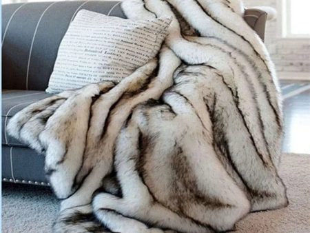 Luxury Shaggy Faux Fur Weighted Blanket Online