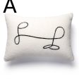 Scandinavian Style Ins Office Lumbar Support Pillowcase Lumbar Pillow Discount