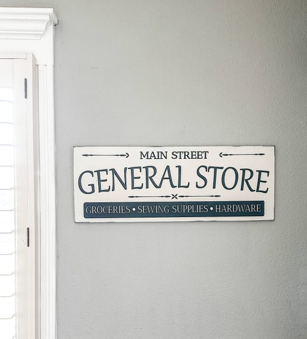 General store wall sign Supply