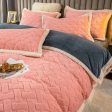 Luxury Fluffy Soft Velvet Duvet Cover Bed Set Online Hot Sale