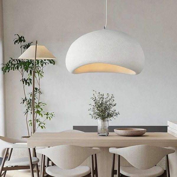 Minimalist E27 Pendant Light: Modern Wabi-Sabi Chandelier Online Sale