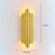 Modern Light Luxury Crystal Gold Wall Lamps Sale