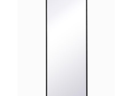 Metal Frame Rectangle Mirror 14 Inch In Black Supply