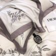 Purple Flower Embroidered Bedding Set Online