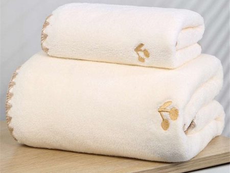 Julia M High-Quality Face Bath Towel Set: Luxurious Family Affair 🛁 Sale