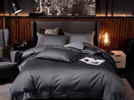 Silky Soft Egyptian Cotton Bedding Set - Luxurious Comfort for Queen and King Size Beds Fashion