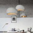 Minimalist E27 Pendant Light: Modern Wabi-Sabi Chandelier Online Sale