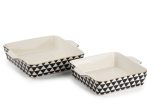 Stoneware Square Baker, Piece Set Baking Dishes Cheap