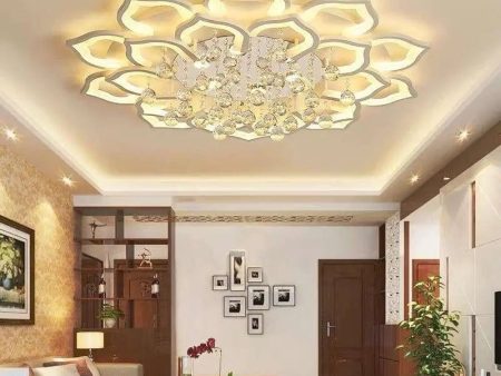 Modern LED Crystal Chandelier - Luxury and Energy-Efficiency Discount