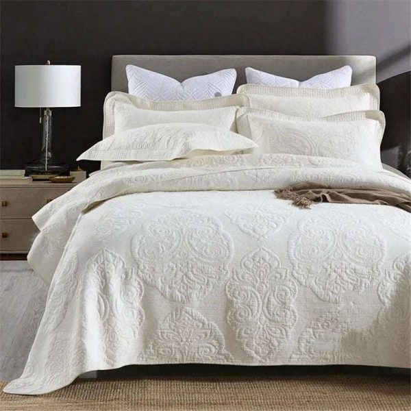 Cotton Patchwork Quilt Set Hot on Sale