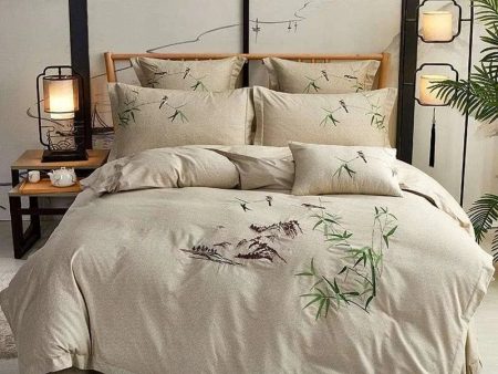 Cozy Winter Dreams 7-Piece Chinese-style Bedding Set Online now