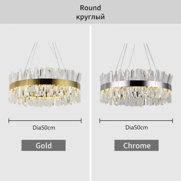 Magnificent Round Crystal Chandelier Online Hot Sale