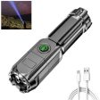 Flashlight - Strong Light Rechargeable Zoom Giant Bright Xenon Special Forces  Portable Led Luminous) For Discount