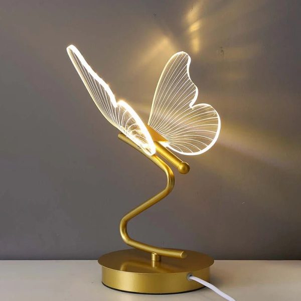 Nordic Butterfly LED Table Lamp Online now