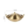 Single Person Eco-Friendly Copper Hotpot with Solid Alcohol Furnace Online Sale