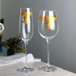 Nordic Gold Edge Elegant Crystal Goblet Fashion