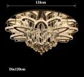 LED Modern Crystal Stainless Steel Chandelier Supply