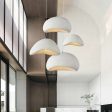 Minimalist E27 Pendant Light: Modern Wabi-Sabi Chandelier Online Sale