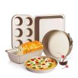 Household Golden Baking Set For Discount