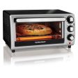 Hamilton Beach 4 Slice Toaster Oven, Silver Fashion