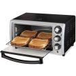 Hamilton Beach 4 Slice Toaster Oven, Silver Fashion