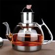 Clear Glass Teapot with 1.2L Capacity - Heat Resistant & Multifunctional Online