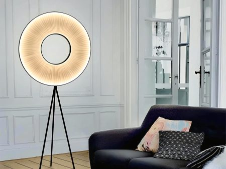 Elegant Nordic Fabric Art LED Floor Lamp For Cheap