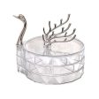 Creative 3 Layers Swan Jewelry Organizer Display Online Hot Sale