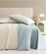 Reversible Brushed Cotton Duvet Cover Set with Pillowcases in Multiple Sizes Supply